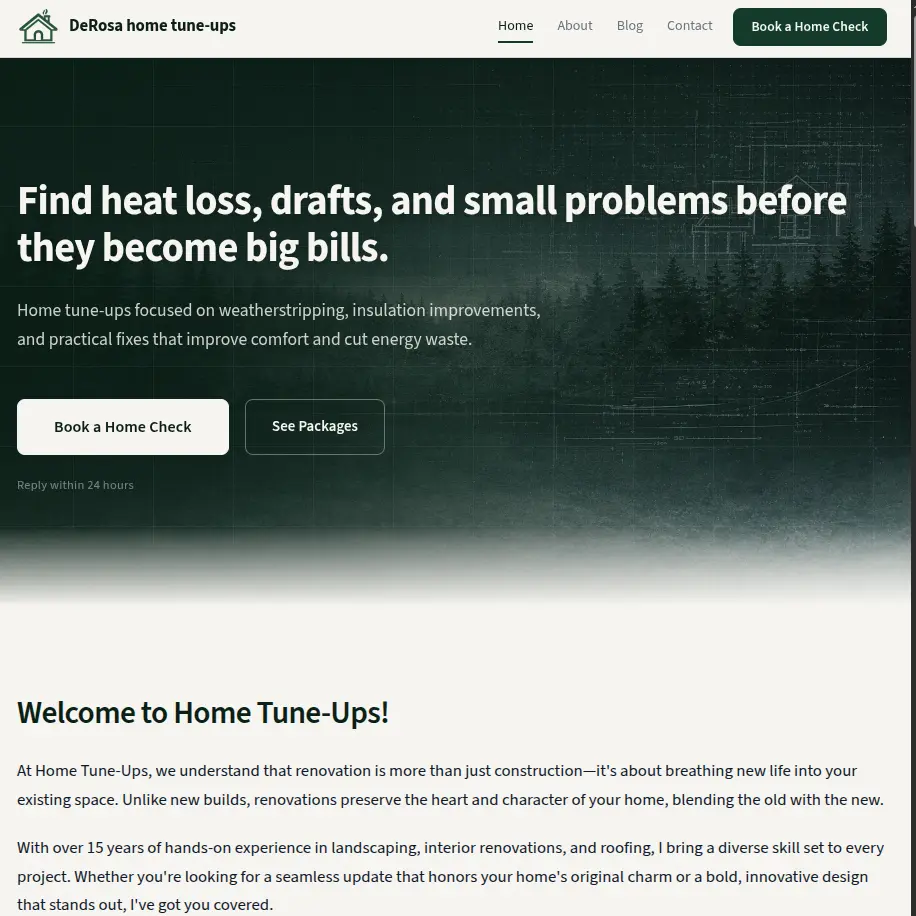 DeRosa Home Tune-Ups - Image 1