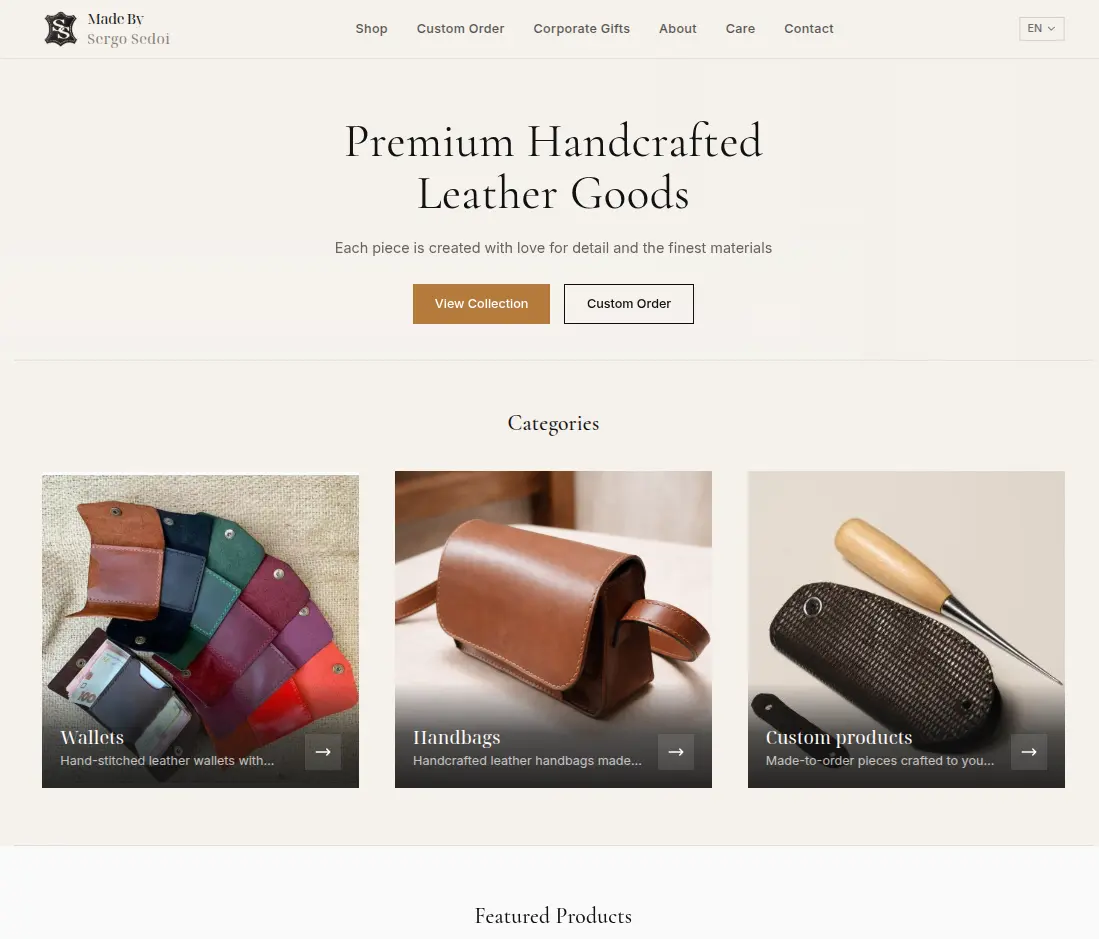 E-commerce Platform with CMS - Image 1