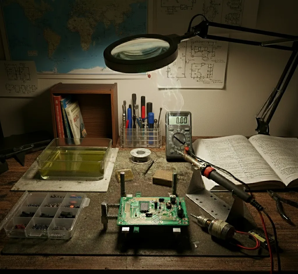 Early Curiosity in Radio Electronics