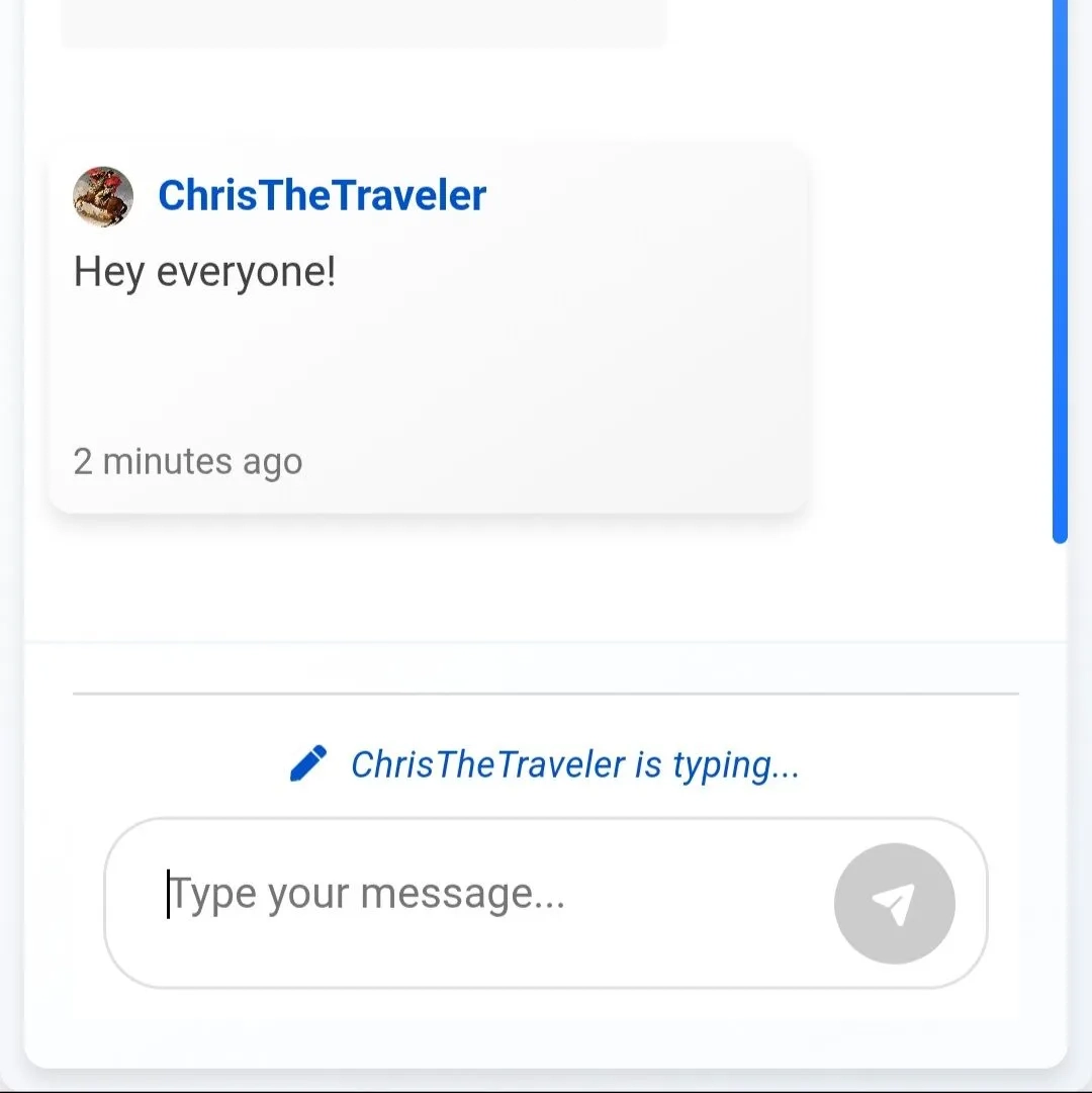 Real-time Chat Application - Image 4